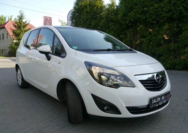Opel Meriva cena 21600 przebieg: 181367, rok produkcji 2011 z Mikstat małe 497